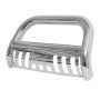 [US Warehouse] Car 3 inch Stainless Steel Front Bumper Grille Guard for Toyota Tacoma 2016-2018